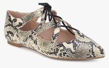 Topshop Fickle Beige Lifestyle Shoes women