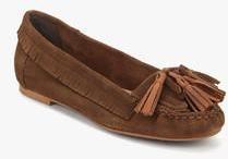 Topshop Lenno Brown Moccasins women