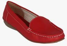 Torrini Red Moccasins women