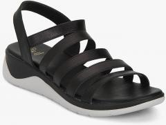 Tresmode Black Open Toe Sandals women