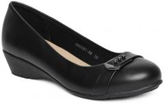 Tresmode Black Solid Pumps women