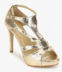 Tresmode Golden Stilettos women