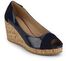 Tresmode Hedgecork Blue Wedges women