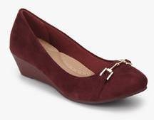 Tresmode Maroon Belly Shoes women