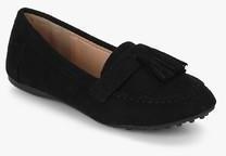 Tresmode Yopum Black Tassel Moccasins women