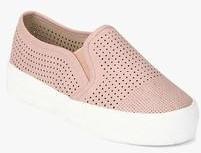 Tresmode Yorub Pink Lazer Cut Lifestyle Shoes women