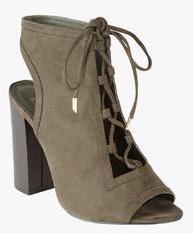 Truffle Collection Khaki Stilettos women