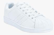 Truffle Collection White Casual Sneakers men