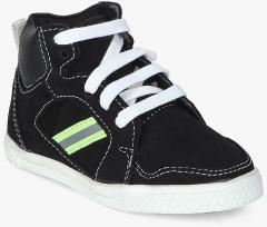 Tuskey Black Mid Ankle Sneakers boys