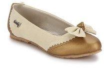 Tweety Gimping Bow Beige Belly Shoes girls