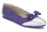 Tweety Gimping Bow Purple Belly Shoes girls