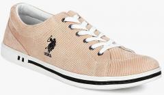 U S Polo Assn Marsh Beige Sneakers men