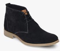 U S Polo Assn Norton Navy Blue Derby Boots men