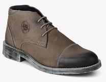 U S Polo Assn Troy Brown Derby Boots men