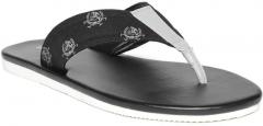 U S Polo Assn U.S. Polo Assn. Men Black Printed Comfort Sandals men