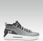 Under Armour Grey & Blue Heat Seeker Woven Design Basketball Shoes Men