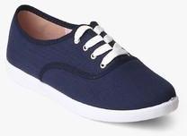 Under Knee Navy Blue Casual Sneakers women