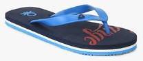 United Colors Of Benetton Aqua Blue Flip Flops men