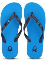 United Colors Of Benetton Blue Flip Flops men