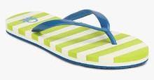 United Colors Of Benetton Blue Flip Flops women