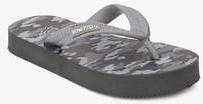 United Colors Of Benetton Grey Flip Flops boys