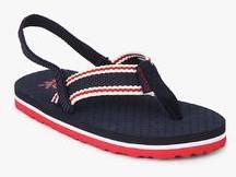 United Colors Of Benetton Navy Blue Flip Flops boys