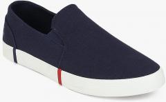 United Colors Of Benetton Navy Blue Slip On Sneakers men