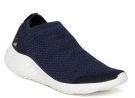 United Colors Of Benetton Navy Blue Woven Design Slip On Sneakers Men