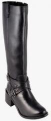 Urban Country Knee Length Black Boots women