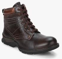 Valentino Parker Brown Derby Boots men