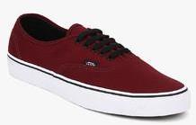 Vans Authentic Maroon Sneakers men