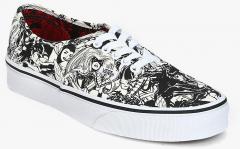 Vans Authentic X Marvel Black Casual Sneakers women