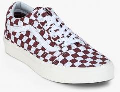 Vans Maroon Sneakers men