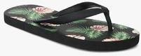 Vero Moda Vmhot Hawana Black Floral Flip Flops women