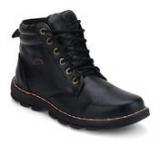 Wave Walk Black Boots Men