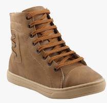 Wellworth Brown Casual Sneakers women