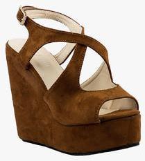 Wellworth Brown Wedges women