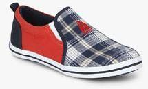 West Bay Multicoloured Checks Sneakers boys