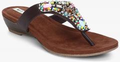 Wet Blue Multi Solid Sandals women