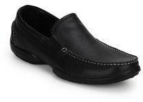 Woodland Black Loafers men