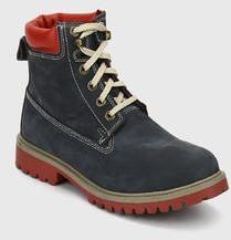 Woodland Dark Grey Boots men