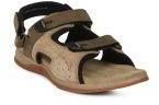 Woodland Men Brown & Olive Green Sandals