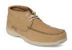 Woodland Men Camel Brown Solid Nubuck Sneakers