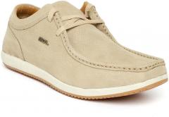 Woodland ProPlanet Men Khaki Nubuck Leather Sneakers