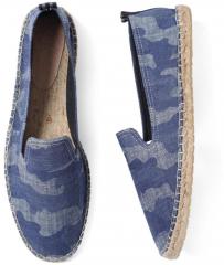 Wrogn Blue Printed Espadrilles men