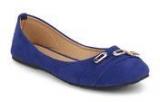 Z Collection Navy Blue Belly Shoes women