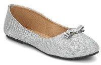 Z Collection Silver Belly Shoes women