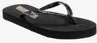 Zachho Black Flip Flops women