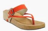 Zachho Orange Sandals women