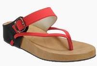 Zachho Red Sandals women